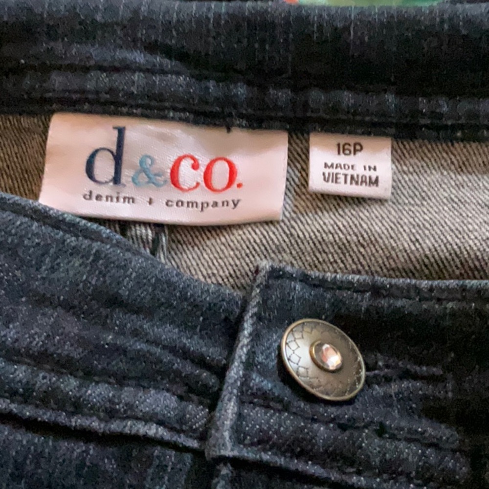 Denim & Co jeans size 16P